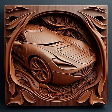 3D модель Tesla Roadster (STL)